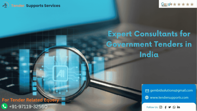 Expert Consultants for Government Tenders in India